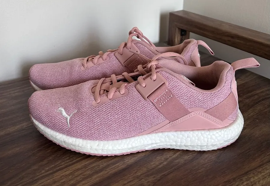 Puma NRGY Neko Knit Womens Running Shoes Pink Dusty Rose 191399-01 Size 8.5