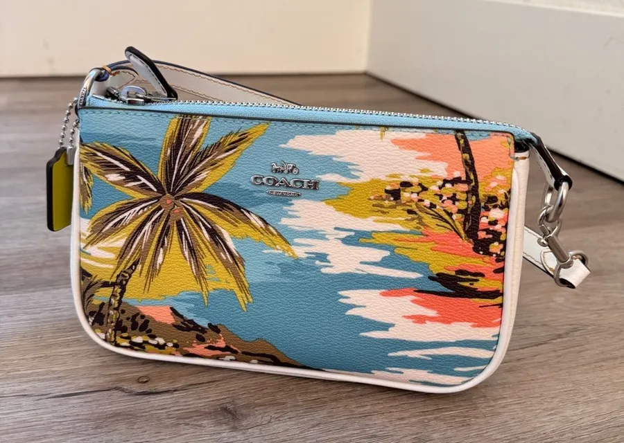 coach Nolita 19 With Hawaiian Print ck382