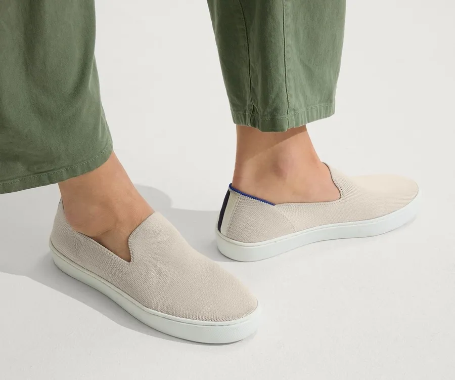 Rothy's Original Slip On Sneakers Tennis Shoes Sand Women's Shoes 8.5