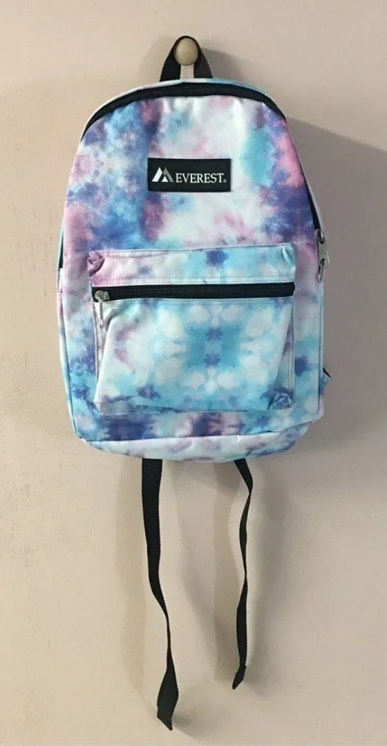 Everest Blue/Purple Tie Dye Back Pack