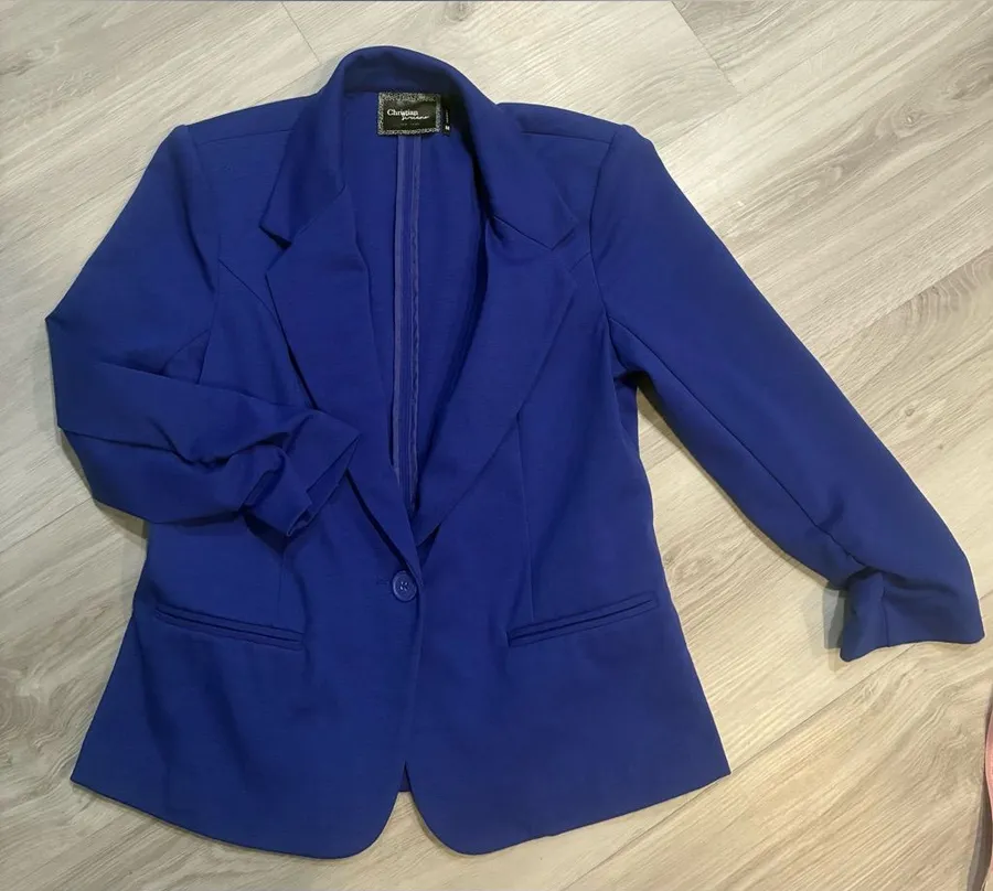 Christian Soriano Royal Blue Blazer