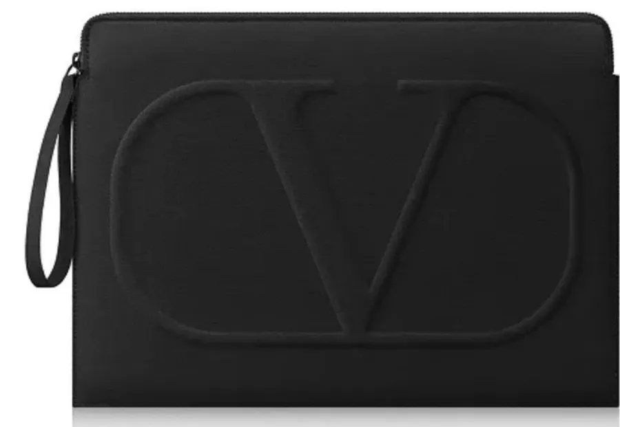 Valentino Black Laptop Sleeve