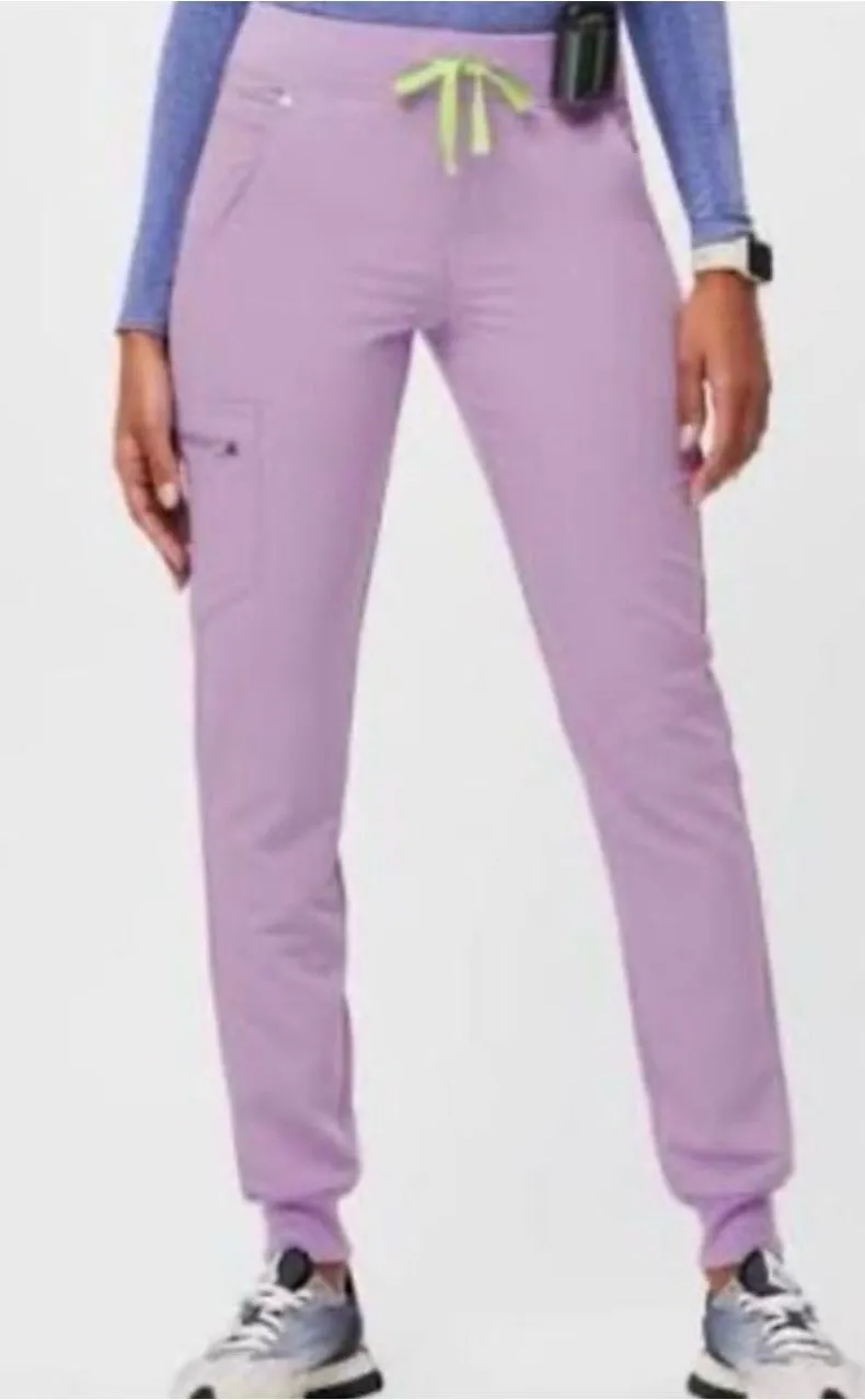 Figs Zamora high Waisted Jogger Scrub Lavender Dew XXS