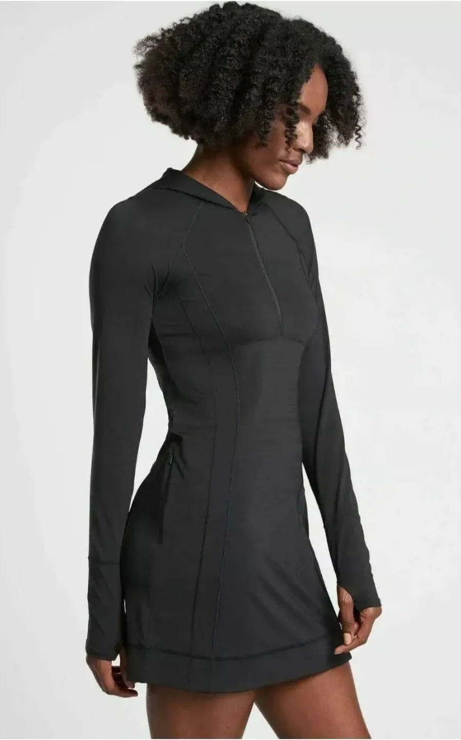 Pacifica Illume Coverup Beach UPF 50+ Dress Womens XS Black #657895