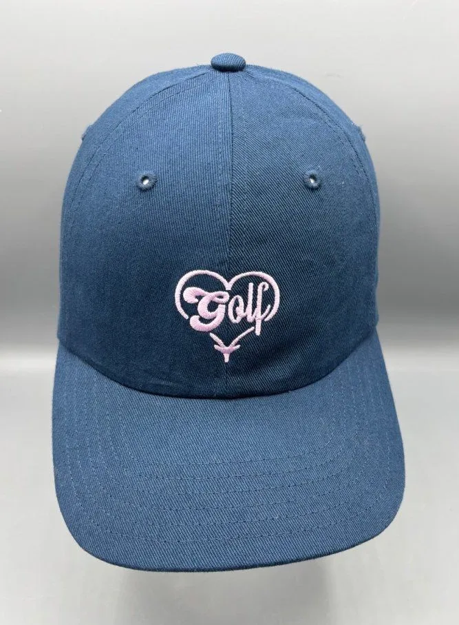 Adidas Womens Blue Love Golf Cap Hat One Size