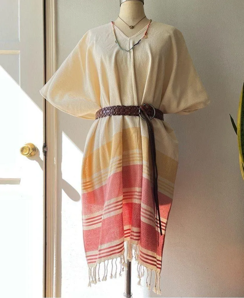 Tribe Alive• 100% Cotton Beach Poncho• NWOT• o/s