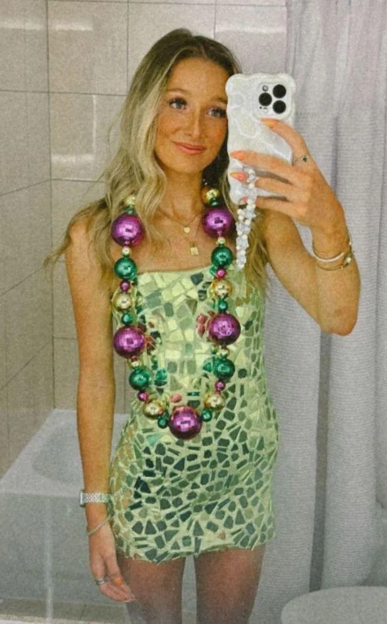 Neon Green Bodycon Dress Size XS