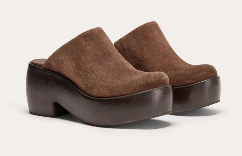 NIB Everlane The Wooden Puffa Clog