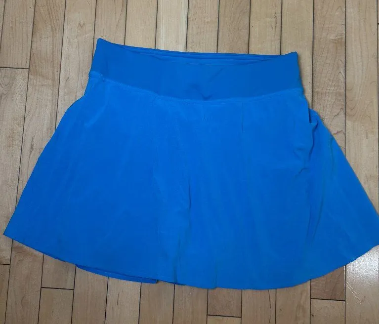 LULULEMON Align High Rise Tennis Skort Skirt Bright Blue Size 8