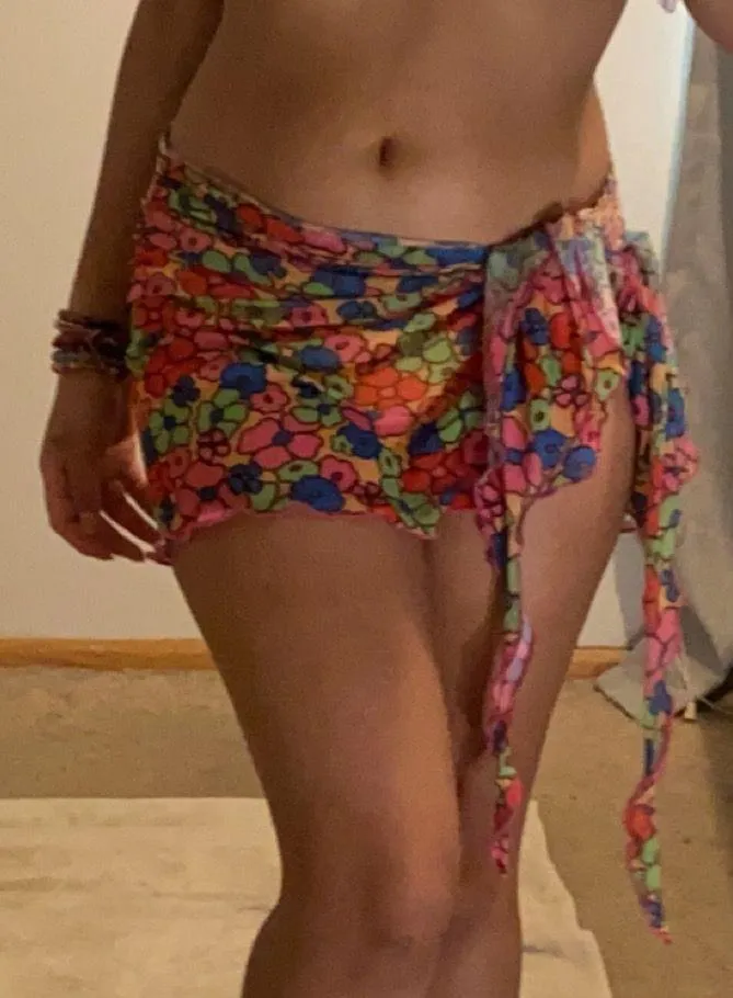 Flower Bikini Coverup