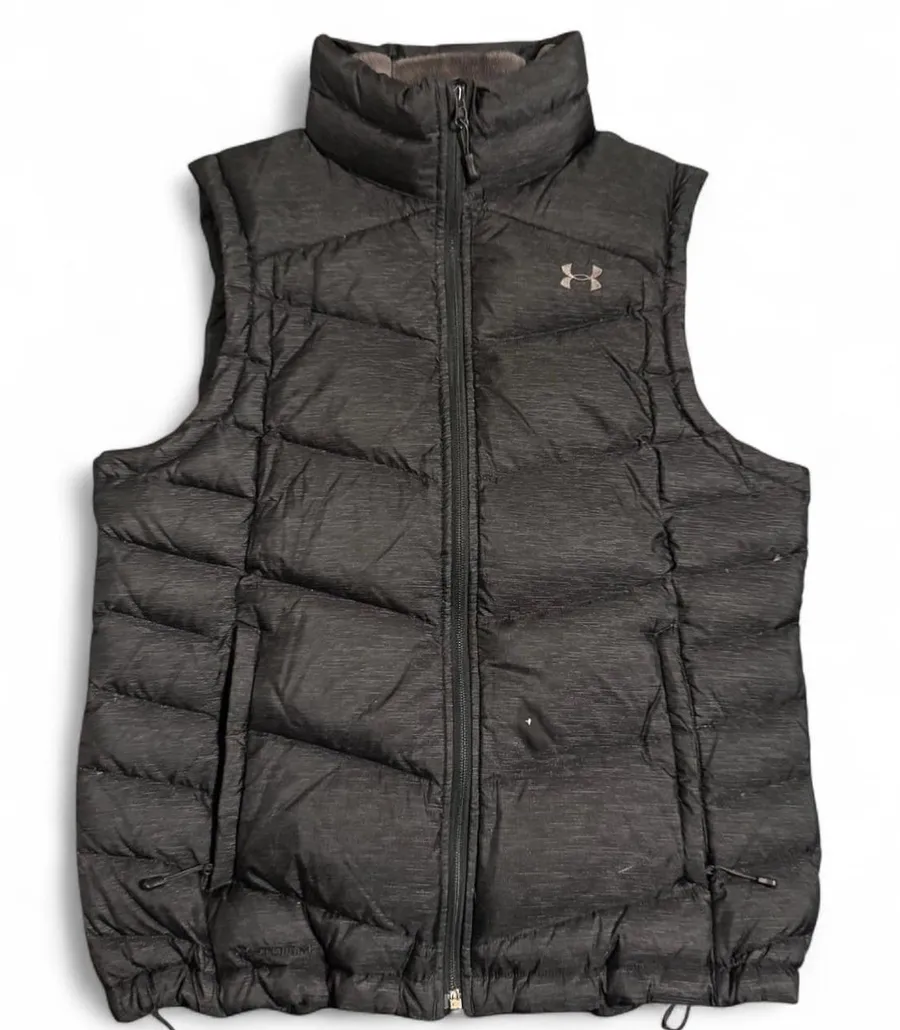 Mens Outside Vest ✦ Open To All Offers ✦ Free Shipping Bundle Measurements: Used Excellent Quality. Mens UA Iso Down Sweater Vest Black Size Medium Suede ——— TAGS ——— #Sweater #Vest #UA #Fall #Athletic