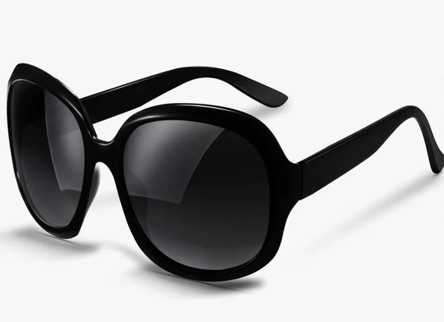 Black Oversized Women's Sunglasses