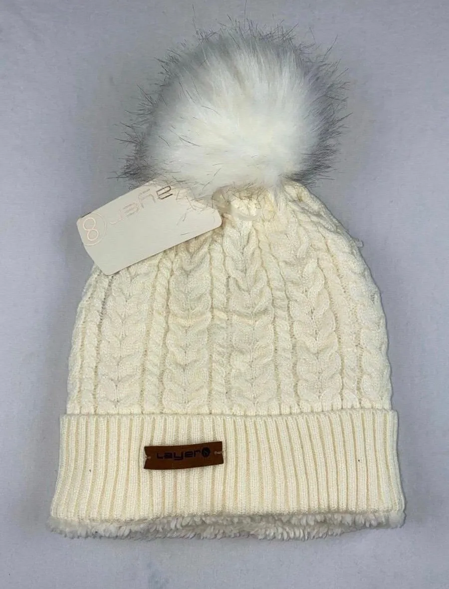 NEW Winter hat White