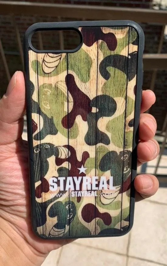 iPhone 8Plus 7Plus Fashion Drop Protection Camouflaged Case Multiple