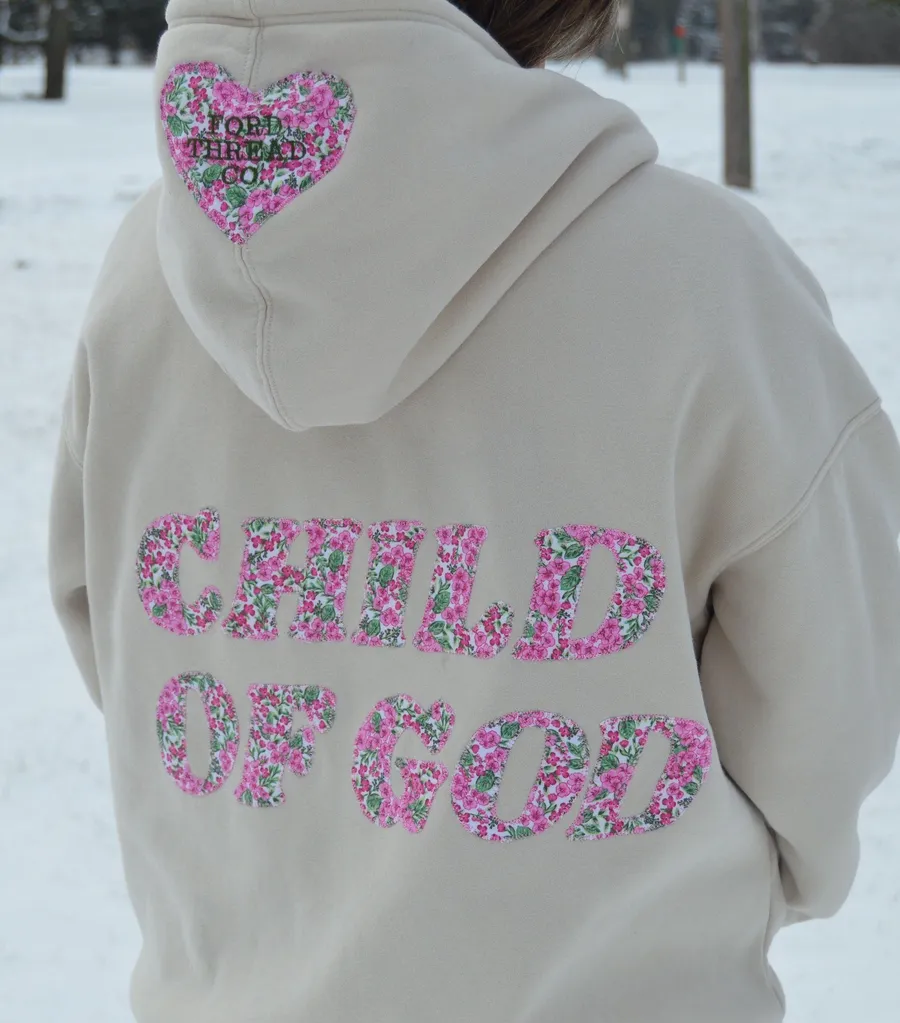 Child Of God Hoodie Size L