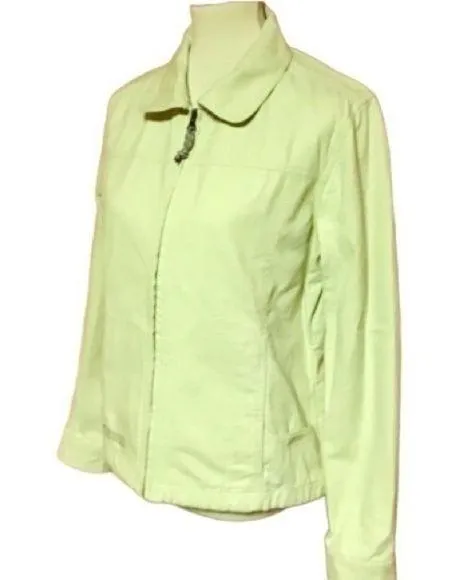 Yellow Columbia medium lightweight spring jacket