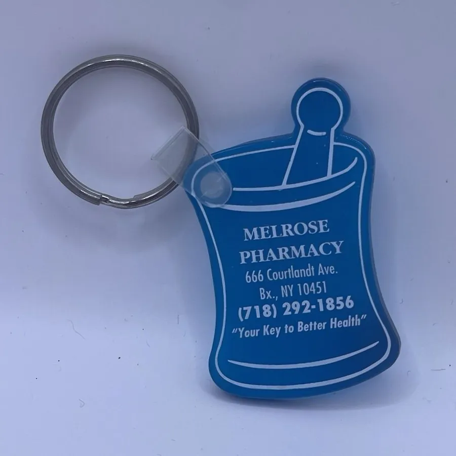 VTG Melrose Pharmacy Bronx, NY Advertising KeyRing