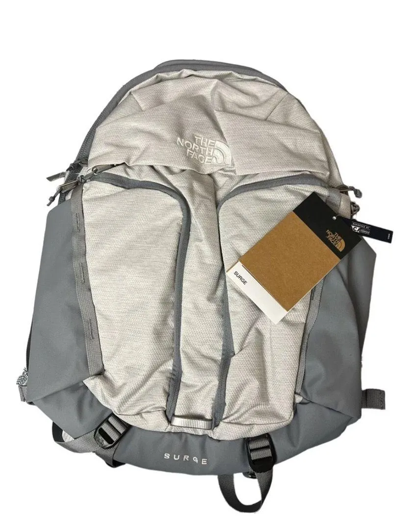 The North Face Surge Backpack Flexvent Mid Gray Capacity 31 L New w/tag $139