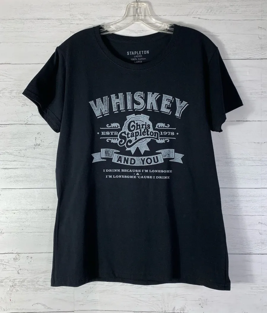 Chris Stapleton Whiskey Print Tee T