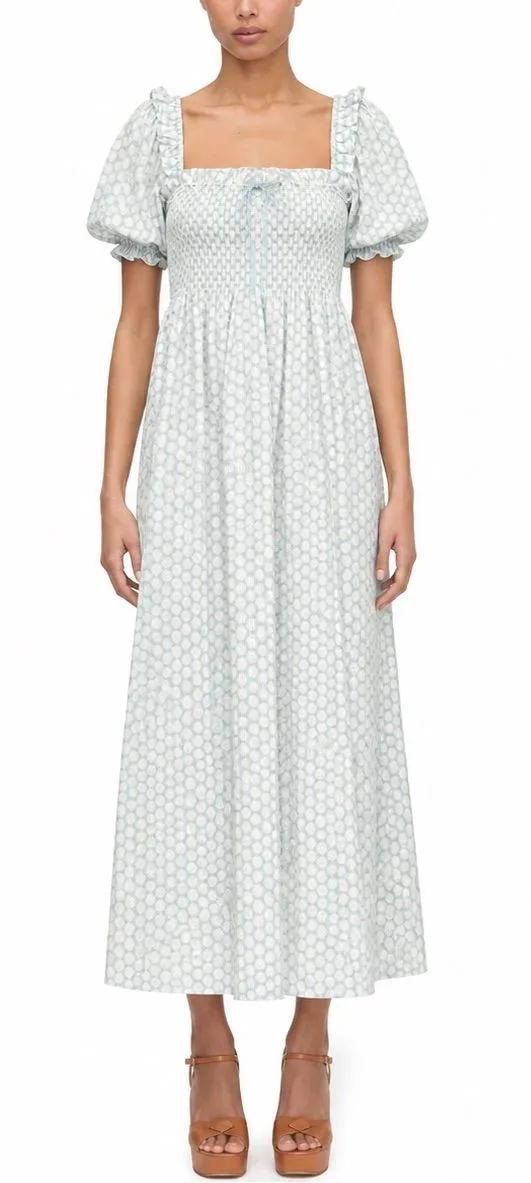 Hill House Home Sabrina Dress Plaid Midi dress, S