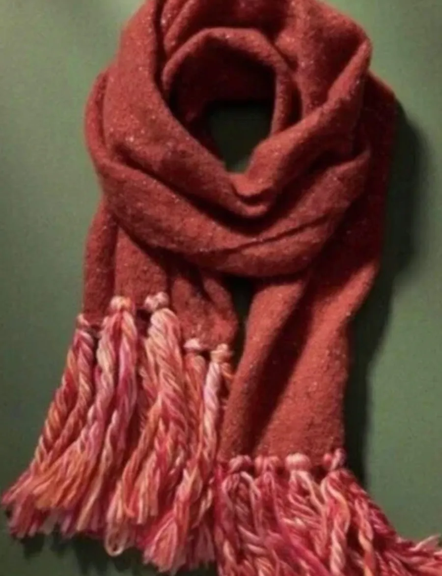 Tasseled Blanket Scarf
