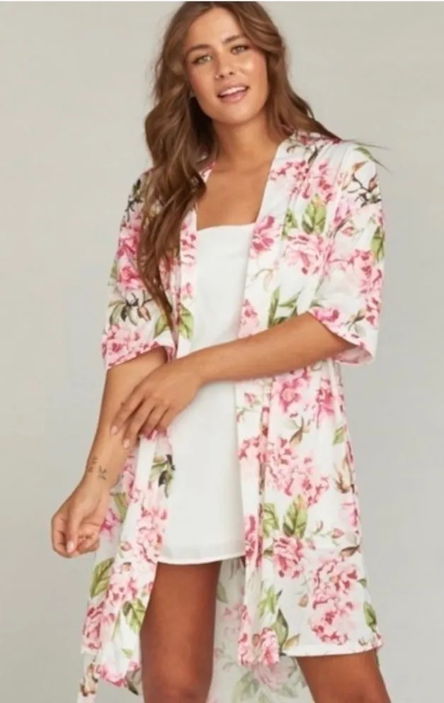 Show Me Your Mumu Brie Robe Garden Of Blooms Sz OS