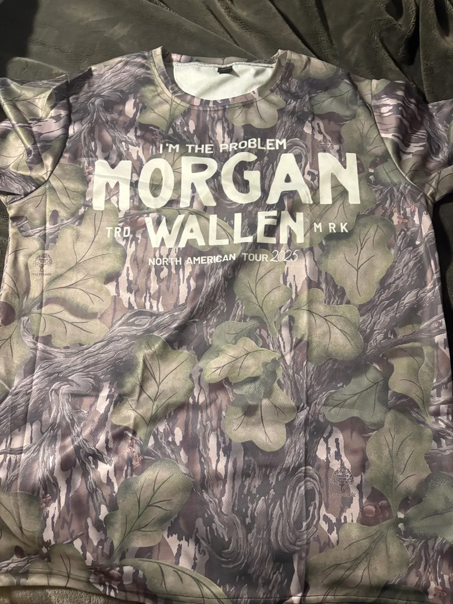 Morgan Wallen Tshirt Green Size XL