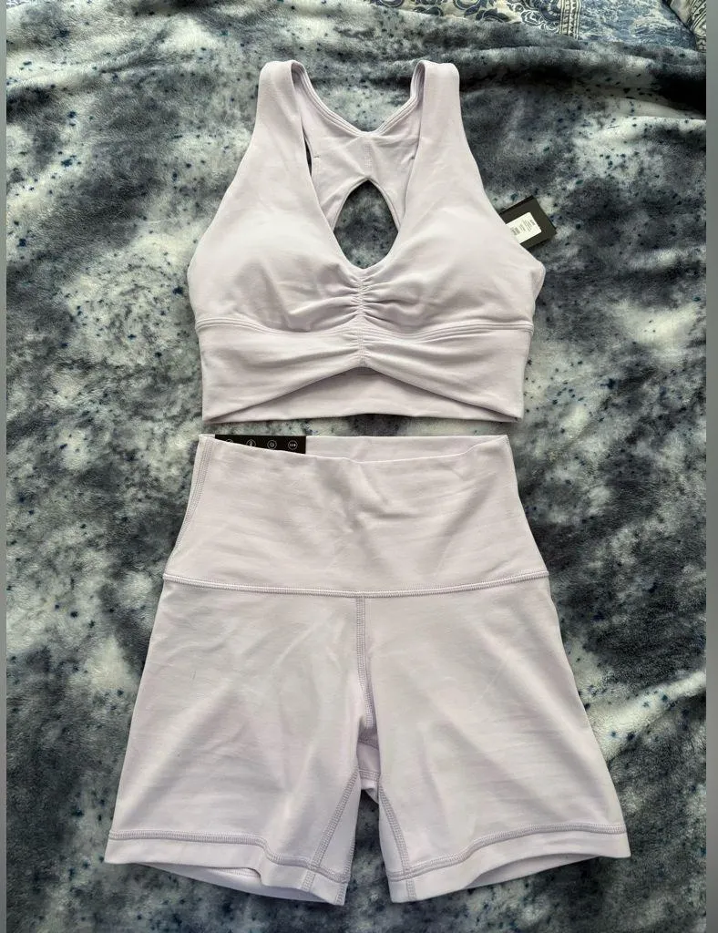 Aritzia Butter Lavender Set