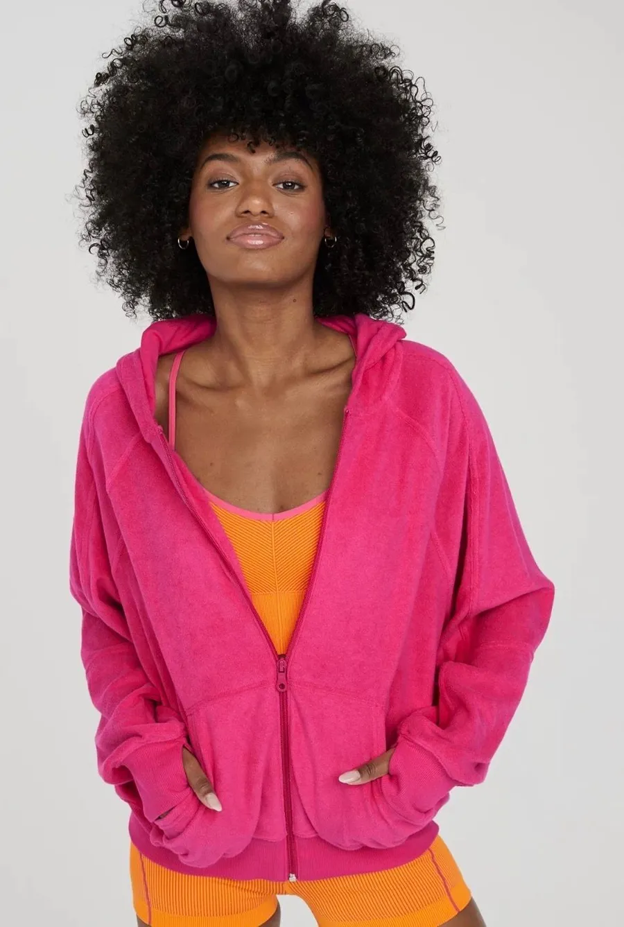 Offline by Aerie Summer Lights Terry Full-Zip Sweatshirt