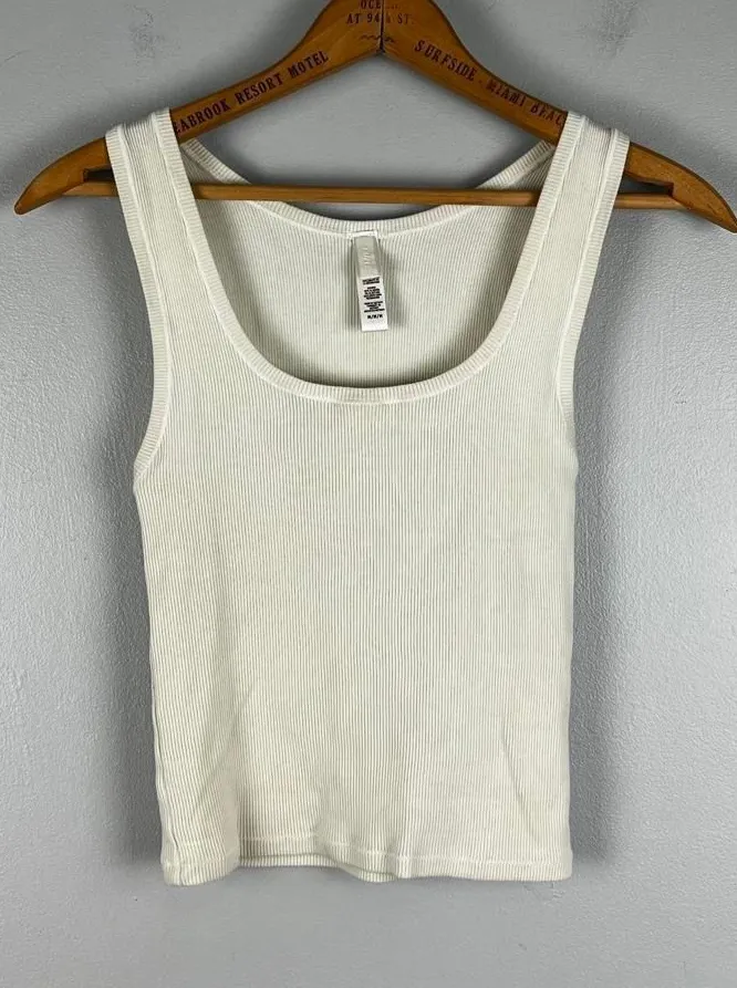 SKIMS cotton rib tank top