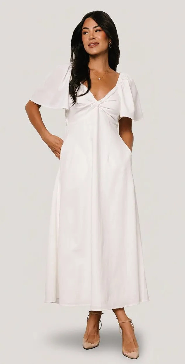 - Indie Back Tie Dress