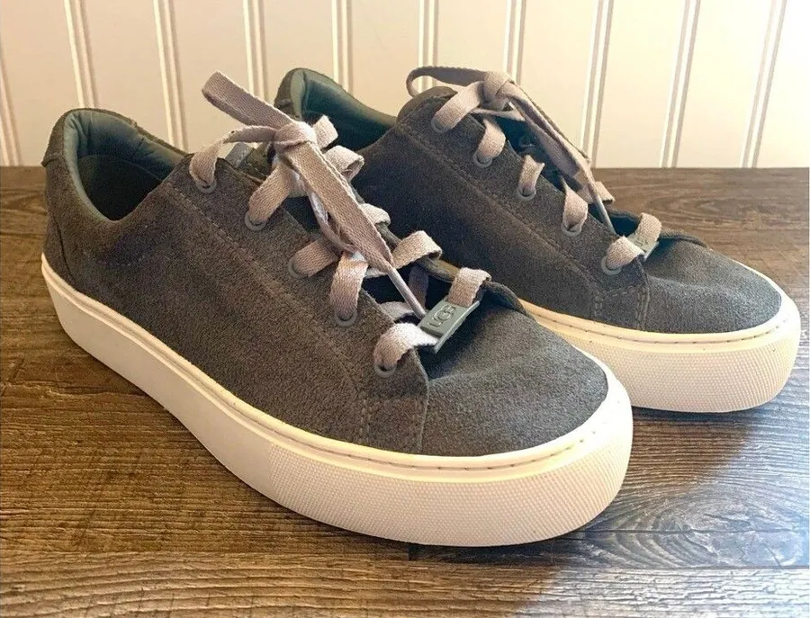 UGG Zilo Geyser Suede Sneaker Shoes | Size US 6