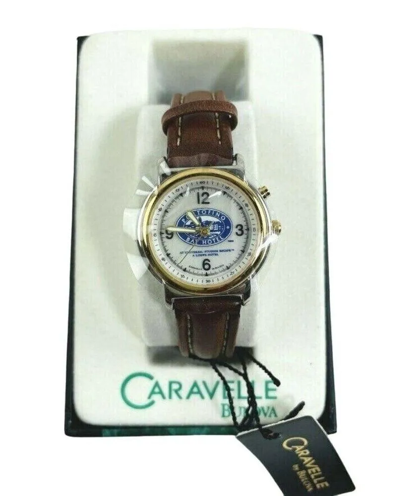 Caravelle Bulova Women Watch Portofino Bay Hotel Commemorative u Limited RARE