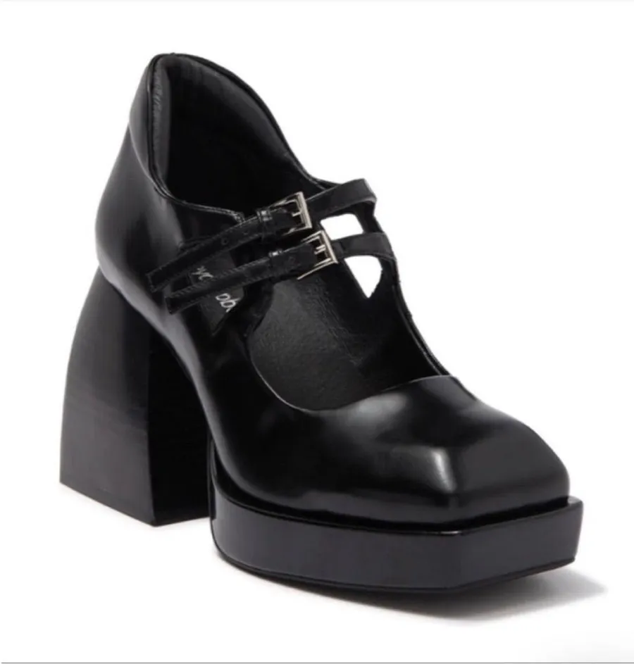 Jeffrey Campbell Corgi Double Strap Mary Jane Platform Pumps NWT