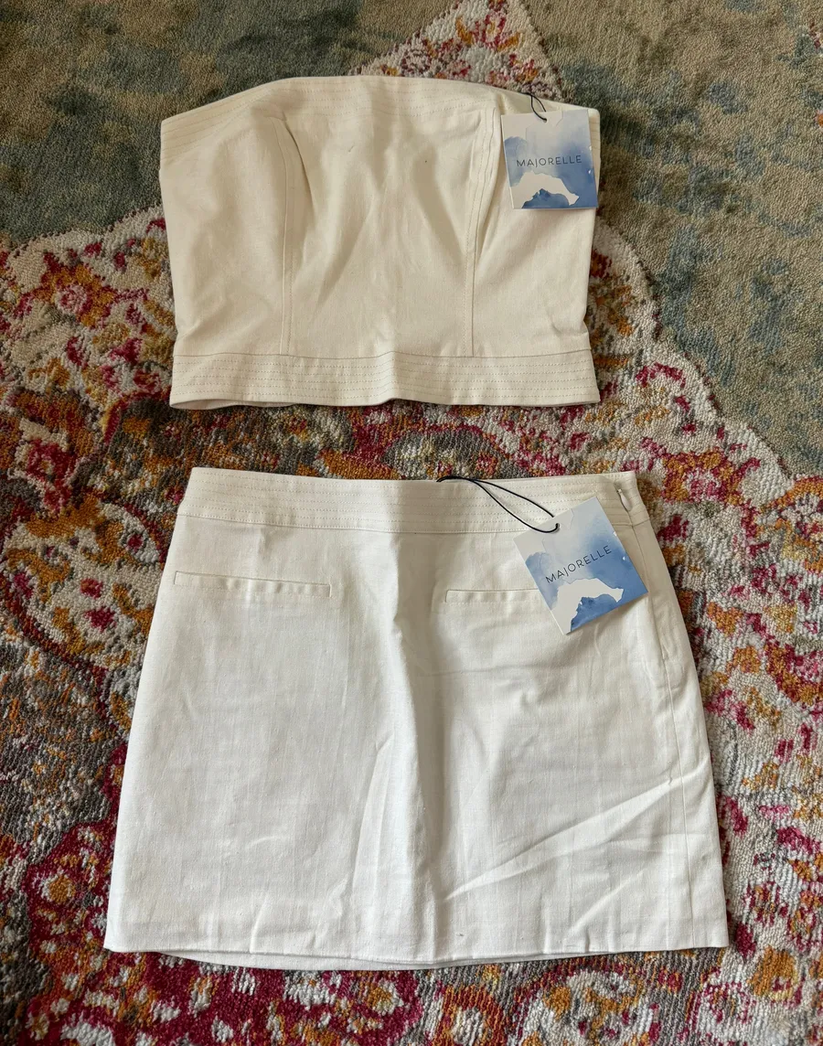 Revolve White Set