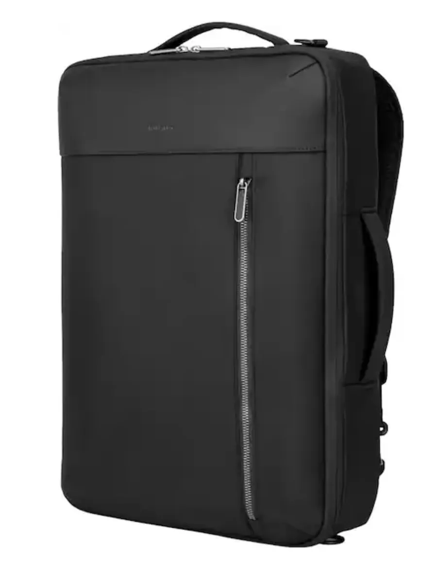 Targus Black Urban Convertible Backpack for 15.6” Laptop Travel Work School