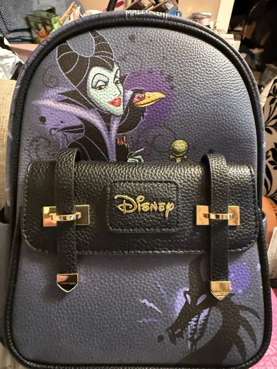 Disney Maleficent Faux Leather Mini Backpack