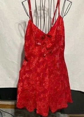Vintage Fredericks of Hollywood Lingerie Chemise Slip Nightie