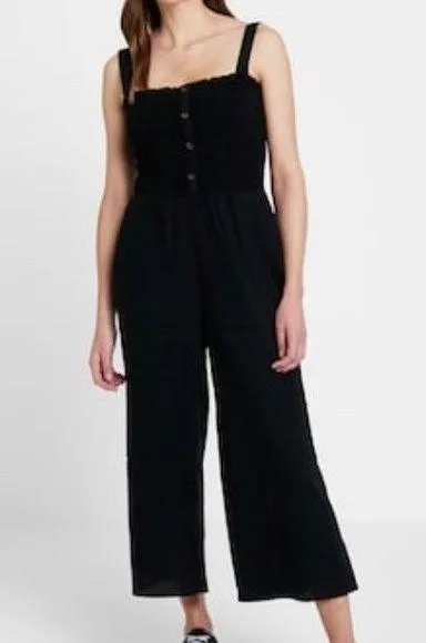 black jumpsuit