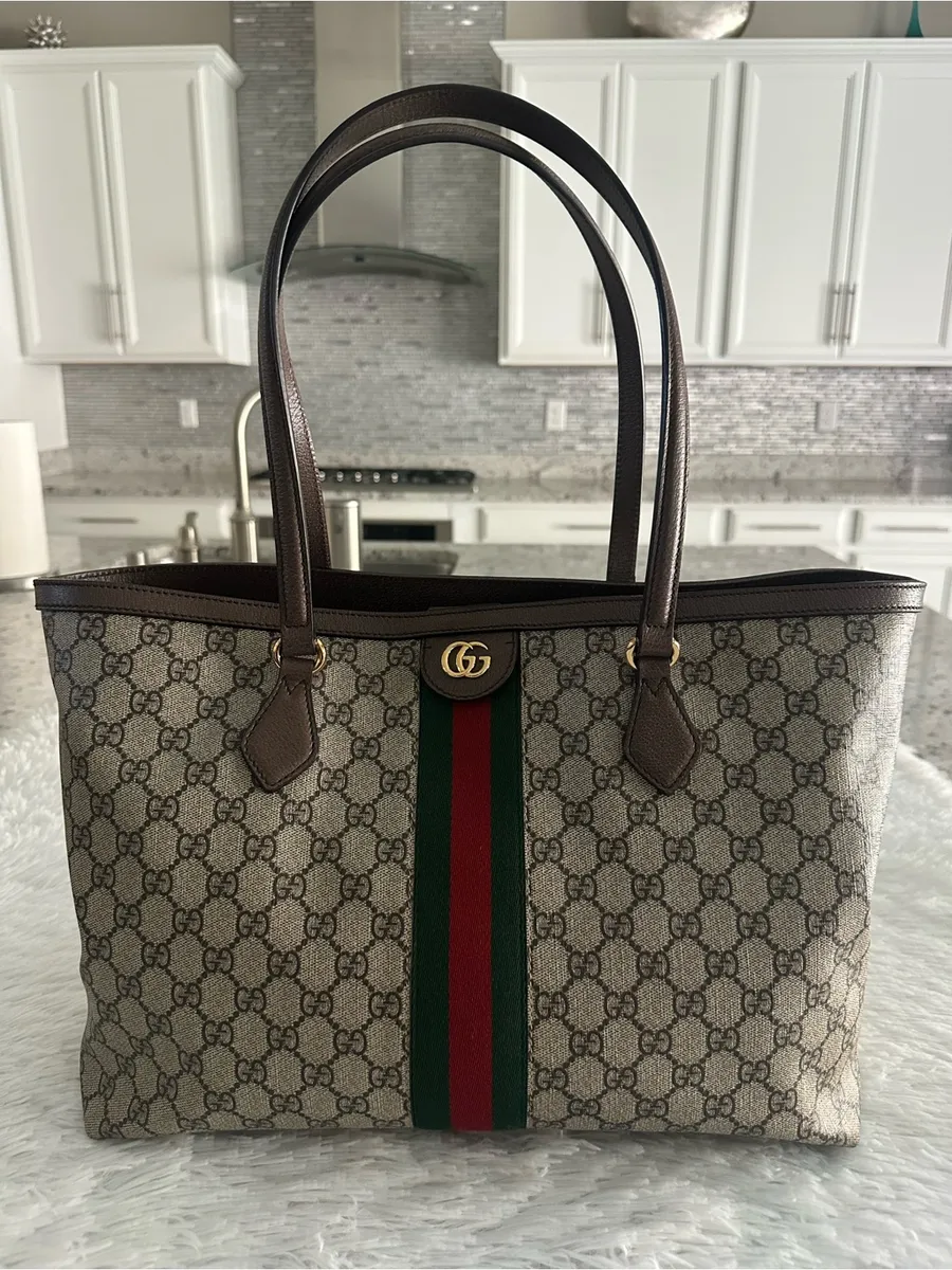 Gucci Ophidia GG Tote Bag Handbag