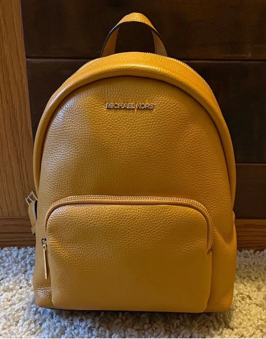 Michael Kors Erin Medium Leather Backpack