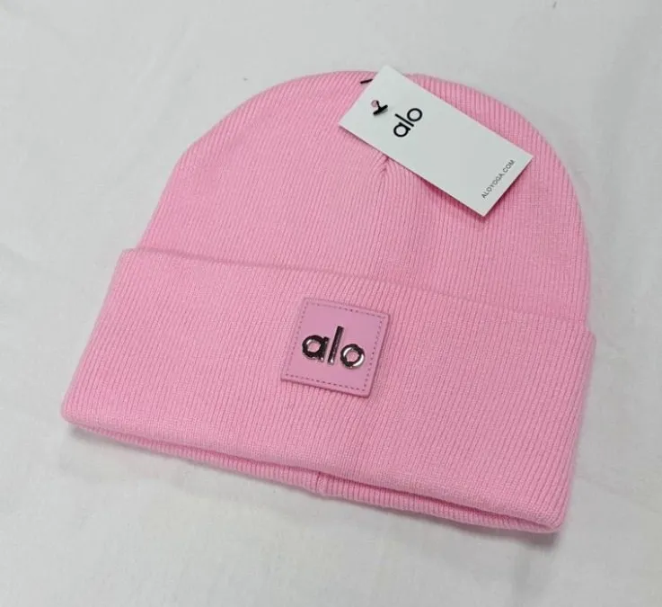 Brand New ALO Pink Knit Hat