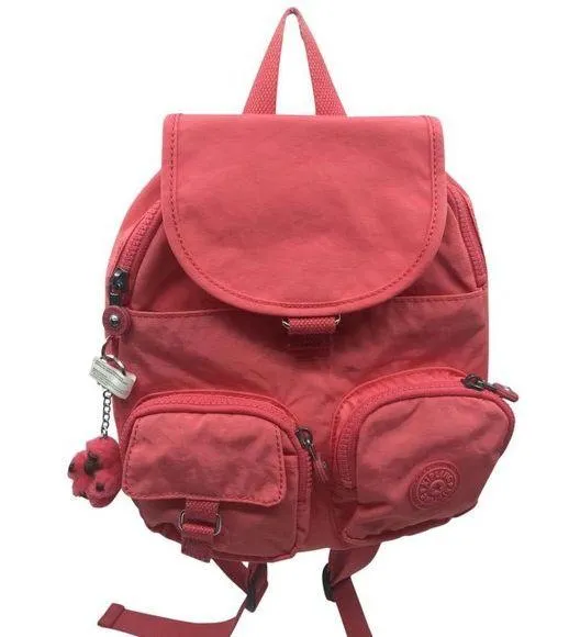 Kipling Pink Nylon Backpack