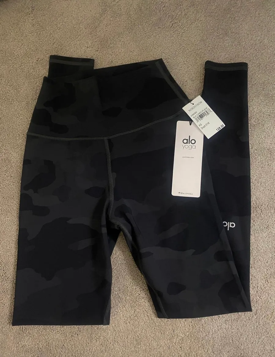 Black Camo Leggings