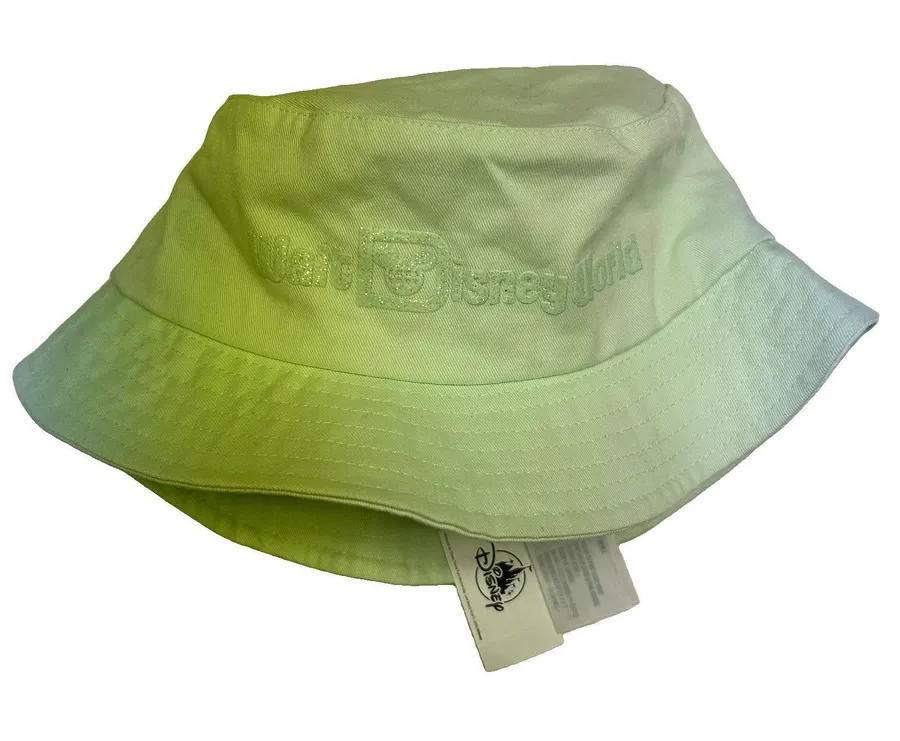 Disney Spirit Jersey Bucket Hat Mint Green Pastel Cotton One Size Fits Most