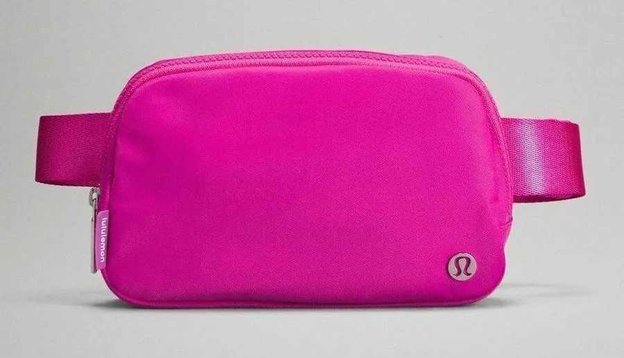Lululemon Everywhere Belt Bag 1L in Sonic Pink w/ FREE TOTE BAG NWT