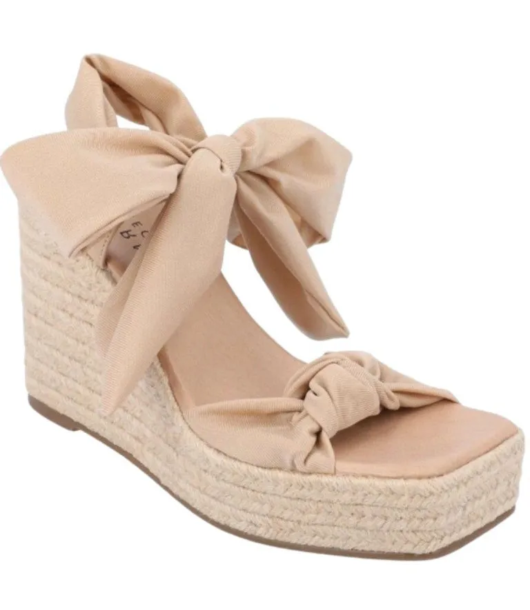 Journee Collection Surria Platform Wedge Sandals