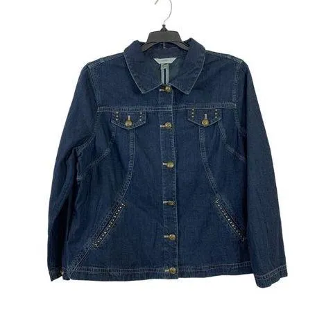 CJ Banks Women's Denim Jean Jacket