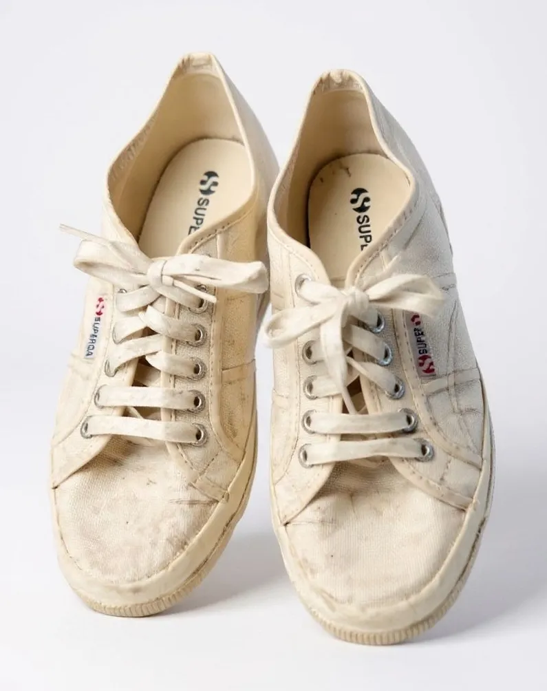 Superga 2750 Cotu Classic Sneakers Women's 9.5 White Canvas Low Top S000010-901
