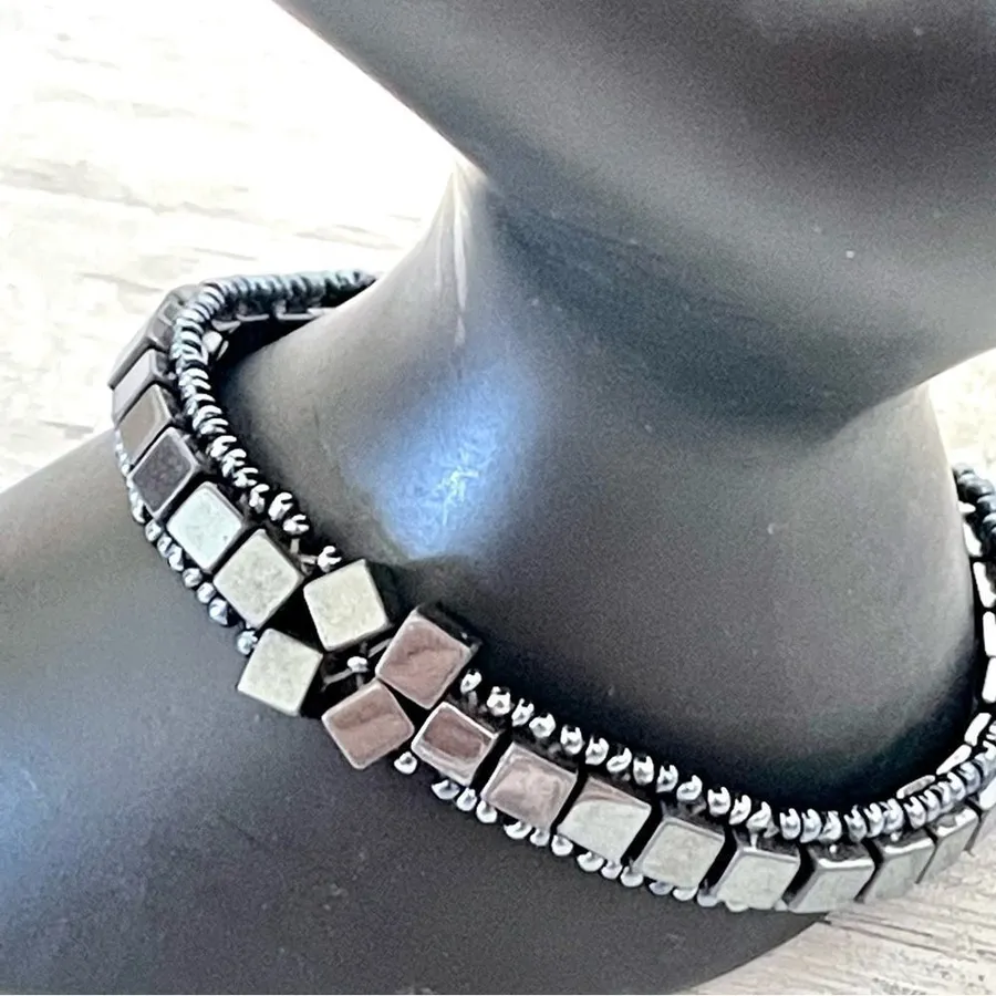 Hematite bracelet